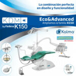Sillones dentales Eco&Advanced: ¡Ampliamos la familia K150!