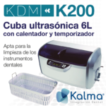 cuba ultrasónica KDM