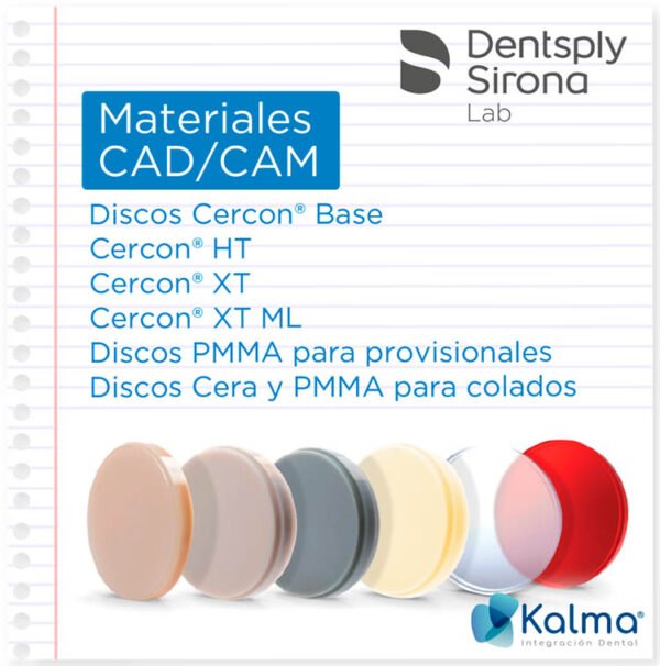 ¿Conoces los materiales cad/cam de Dentsply Sirona Lab? - Kalma
