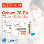 ¿Qué beneficios clínicos tiene el composite KDM Crown 76 EV?