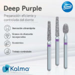 Deep purple fresas dentales komet