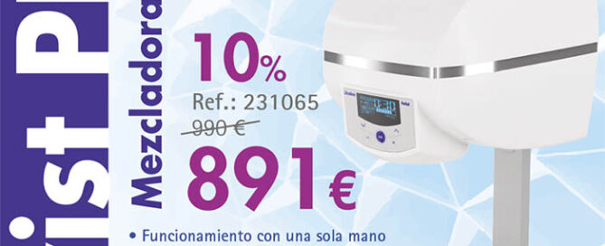 mezcladora de vacío dental
