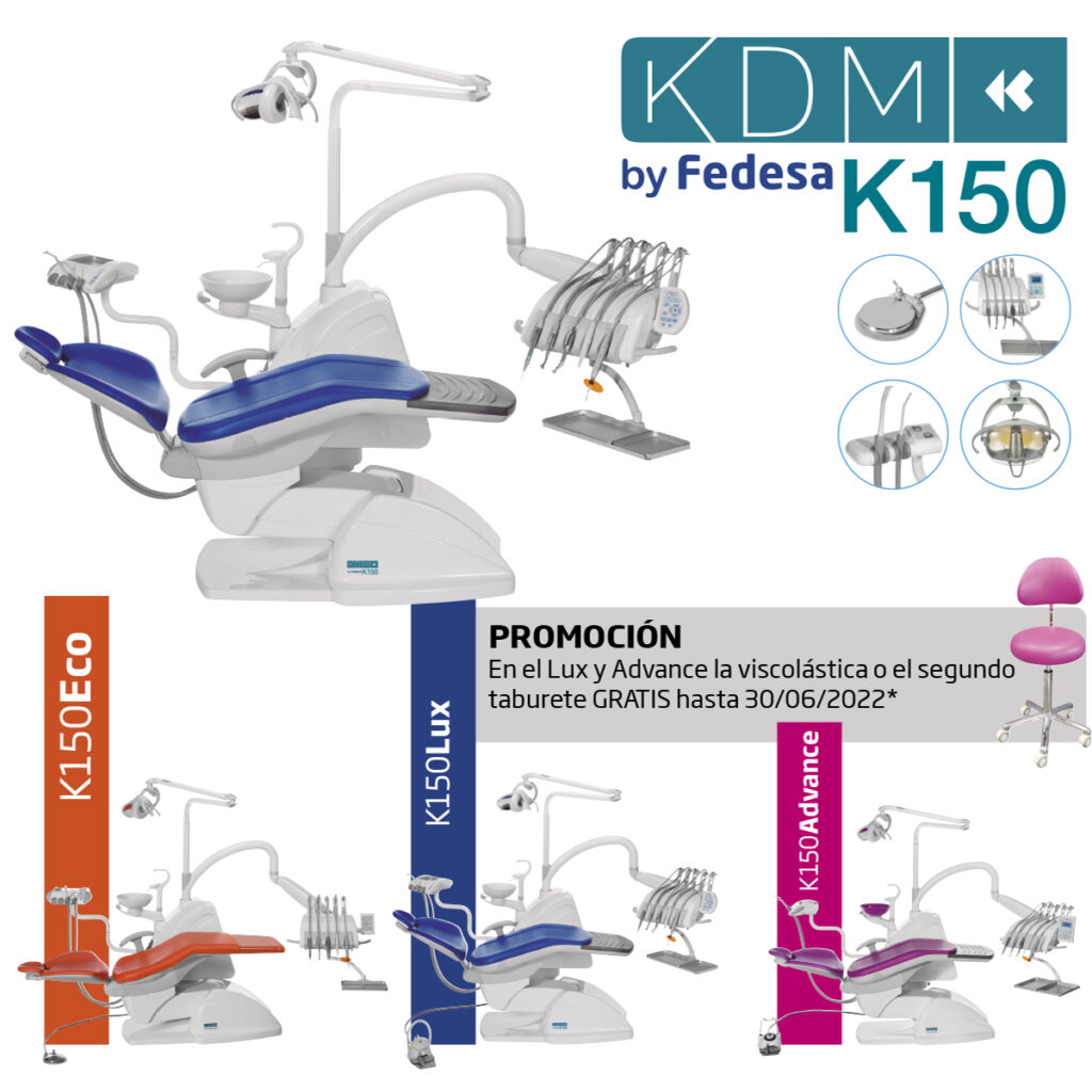 equipos dentales K150 de Fedesa